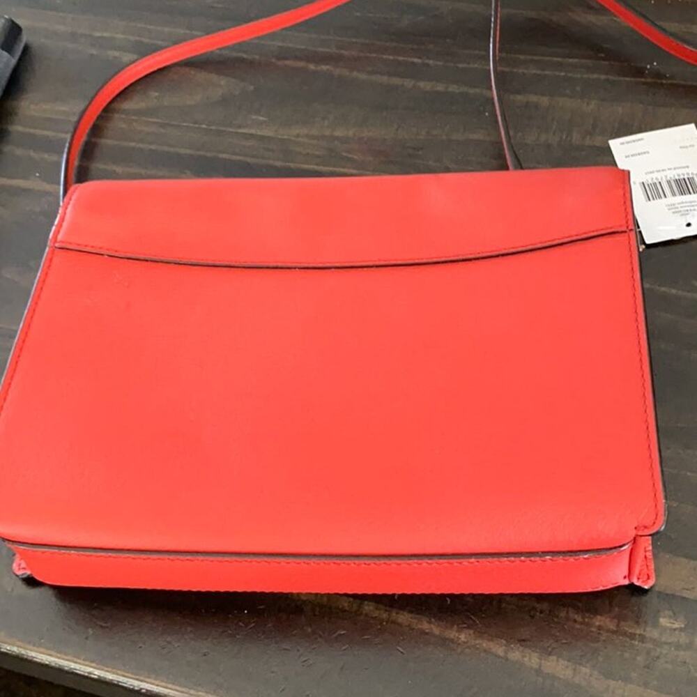 Kate Spade Robinson Street Zambia Leather Red Carpet Crossbody Bag NEW - Picture 11 of 12